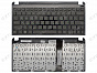 Клавиатура ASUS EEE PC 1011 (RU) черная с рамкой
