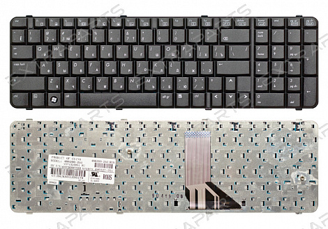 Клавиатура HP Compaq 6830S (RU) черная