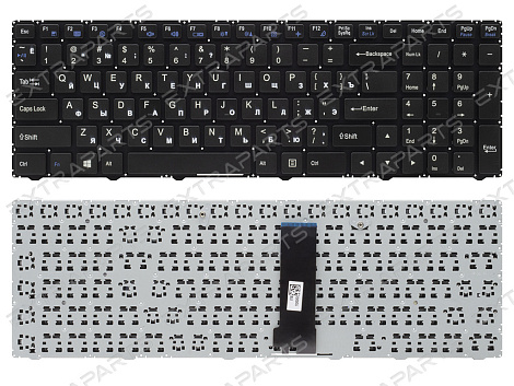 Клавиатура DEXP Atlas H118 (RU) черная