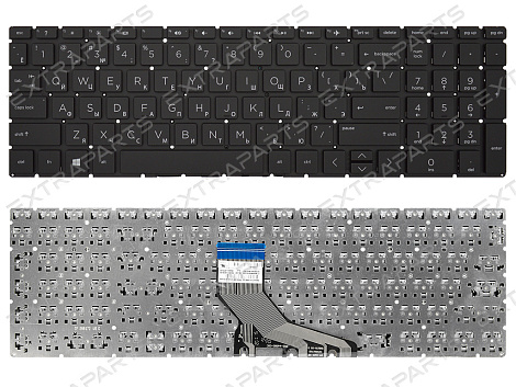 Клавиатура HP 15-db черная (оригинал)