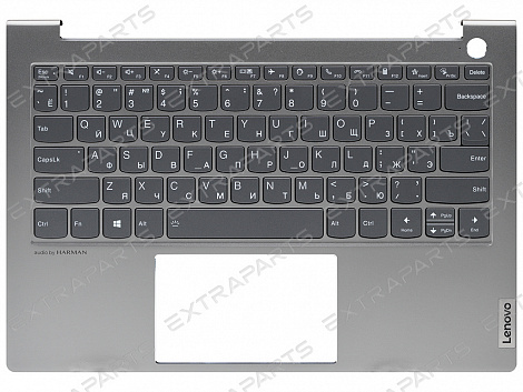 Топ-панель Lenovo ThinkBook 13s G2 ITL серебро с подсветкой
