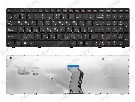 Клавиатура LENOVO IdeaPad G575 (RU) черная V.2