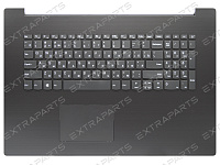 Клавиатура Lenovo IdeaPad 320-17IKB серая топ-панель