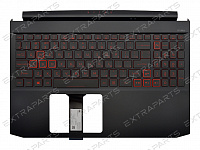 Топ-панель Acer Nitro 5 AN515-44 черная с подсветкой (GTX1650Ti широкий шлейф)
