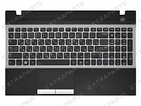 Клавиатура SAMSUNG NP305V5A (RU) черная топ-панель V.2