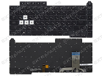 Клавиатура Asus ROG Strix G15 G513QY черная с RGB-подсветкой