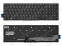 Клавиатура Dell Inspiron 5565 черная с подсветкой