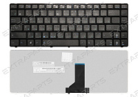 Клавиатура ASUS P43 (RU) черная V.1