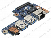 Плата расширения с разъемами 2*USB+аудио+Ethernet для Acer Predator Helios 300 PH317-54