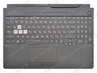 Топ-панель Asus TUF Gaming F15 FX506LI черная с RGB-подсветкой