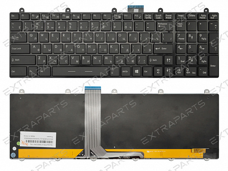 Клавиатура MSI GT60 черная c подсветкой