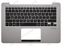 Клавиатура Asus ZenBook UX330UA топ-панель серебро