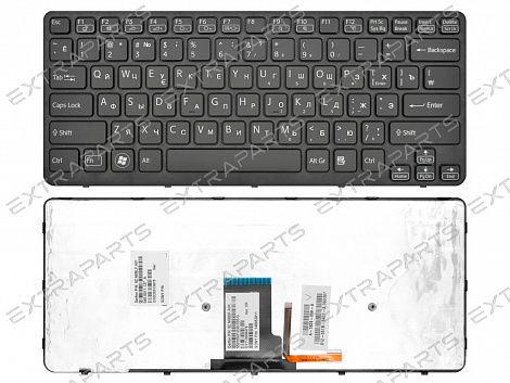 Клавиатура SONY VPC-CA (RU) черная с подсветкой