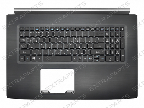 Клавиатура Acer Aspire 7 A717-71G черная топ-панель (GTX1050)