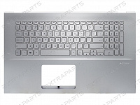 Топ-панель Asus VivoBook 17 X712FA серебряная