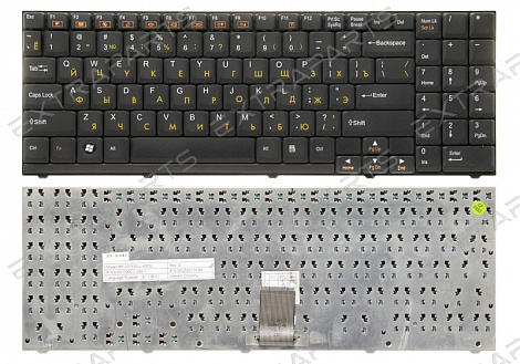 Клавиатура RoverBook Voyager V751 (RU) черная