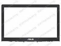 Рамка матрицы для ноутбука Asus N550JK черная