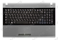 Клавиатура SAMSUNG RV513 (RU) топ-панель серебро