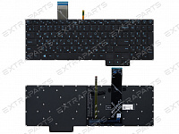 Клавиатура Lenovo Legion 5 17ARH05 с подсветкой (синие клавиши)