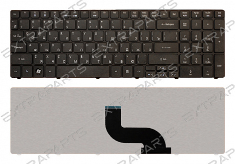 Клавиатура EMACHINES G640 (RU) черная