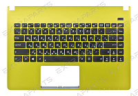 Клавиатура ASUS X401A (RU) зеленая топ-панель