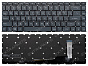 Клавиатура для MSI Prestige 14 A12SC черная с белой подсветкой