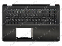 Клавиатура Lenovo Yoga 500-15ISK черная топ-панель