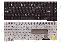 Клавиатура FUJITSU-SIEMENS Pa1510 (RU) черная