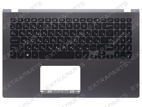 Топ-панель Asus Laptop 15 X509JA серая с подсветкой