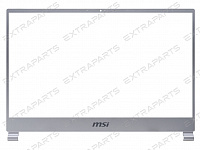 Рамка матрицы 307-6Q5B413-Y85 для ноутбука MSI серебряная