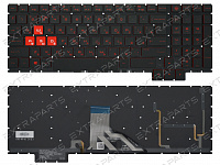 Клавиатура HP Omen 15-ce черная с подсветкой