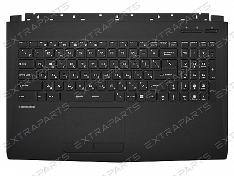 Клавиатура MSI GE62VR 7RF черная топ-панель c RGB-подсветкой
