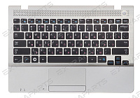 Клавиатура SAMSUNG NP300U1A (RU) топ-панель серебро