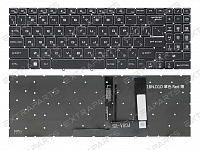 Клавиатура MSI Katana GF76 12UD черная c белой подсветкой