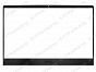 Рамка матрицы 307-541B212-G40 для ноутбука MSI черная