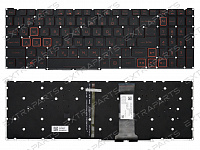 Клавиатура Acer Nitro 5 AN515-44 черная с подсветкой