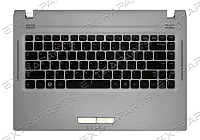 Клавиатура SAMSUNG Q430 (RU) топ-панель серебро