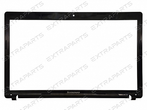 Рамка матрицы для ноутбука Lenovo G585 черная глянцевая