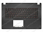 Клавиатура Asus ROG Strix GL753VD черная топ-панель
