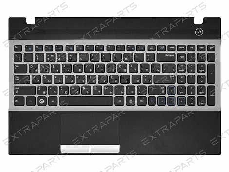 Клавиатура SAMSUNG NP300V5A (RU) черная топ-панель V.2