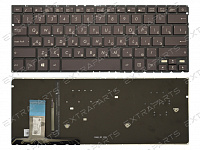 Клавиатура ASUS ZenBook UX330UA черная с подсветкой