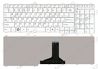 Клавиатура TOSHIBA Satellite C670 (RU) белая