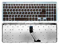 Клавиатура Acer Aspire V5-571G голубая без подсветки