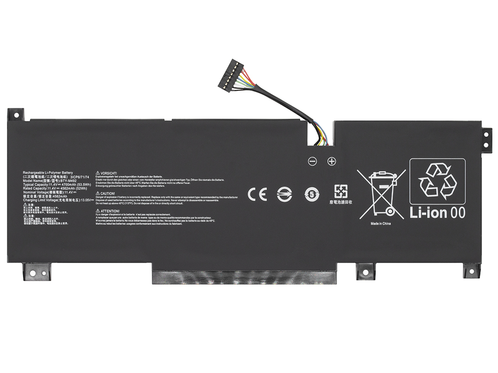 Аккумуляторная батарея для для MSI Pulse GL66 12UEK