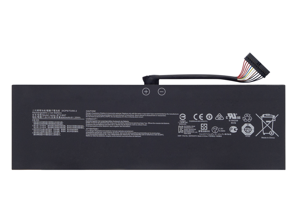 Аккумуляторная батарея для для MSI GS40 6QE Phantom