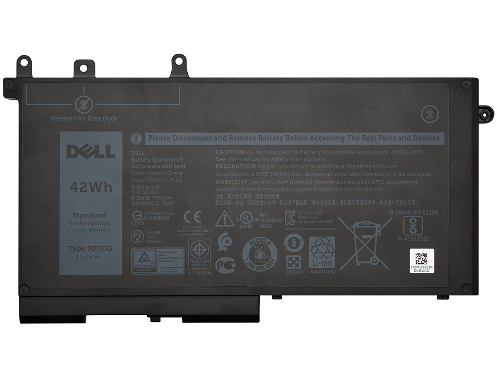 Аккумуляторная батарея для Dell Latitude 5280 42Wh