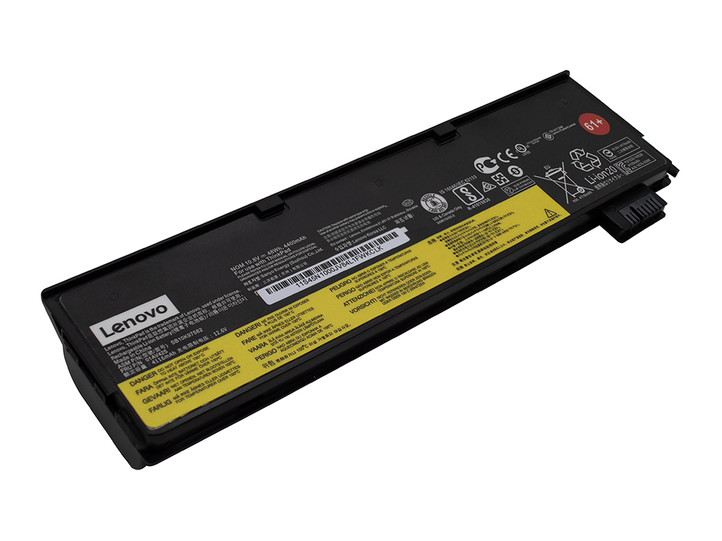 Аккумуляторная батарея для Lenovo ThinkPad T470 (4400 mAh съемный)