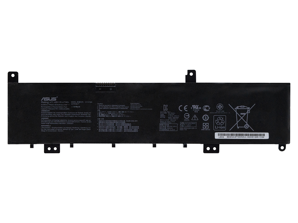 Аккумуляторная батарея для C31N1636 для ноутбука Asus