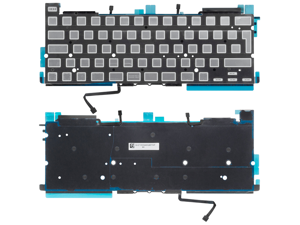 Подсветка для клавиатуры Apple MacBook Pro 13" Retina A2338 Late 2020 (вертикальный Enter)