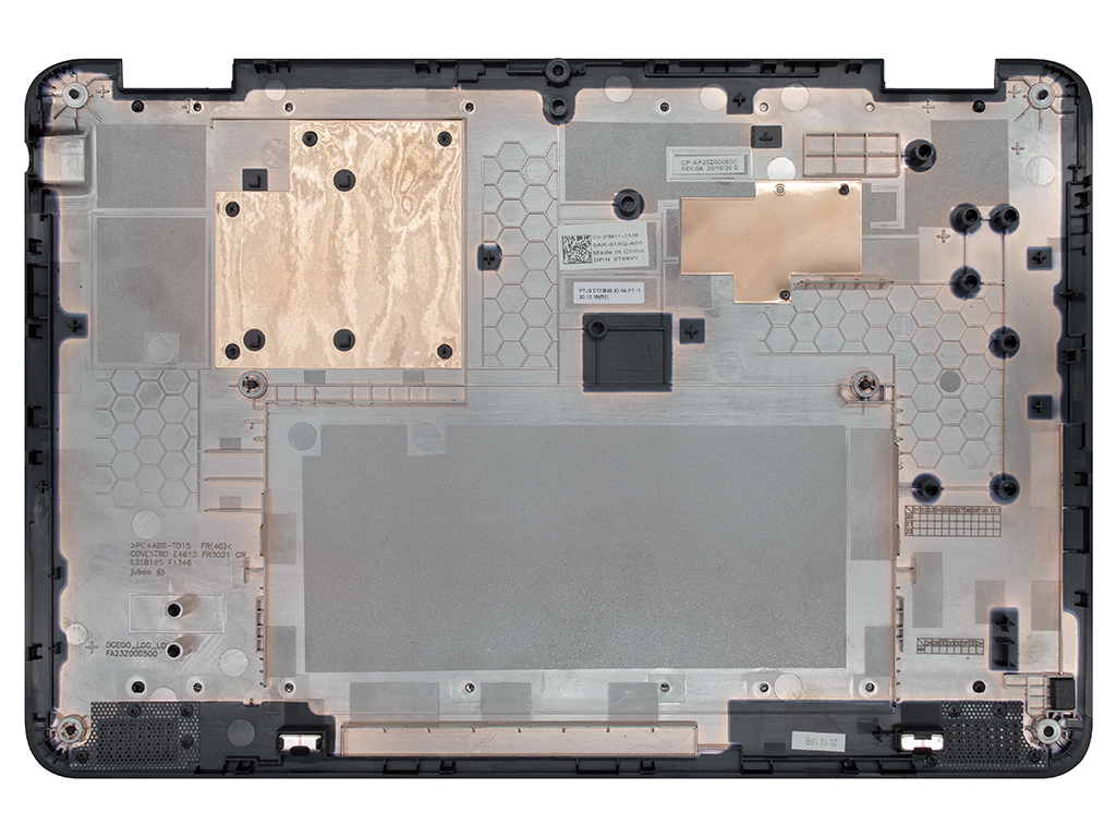 Корпус для ноутбука Dell Latitude 3190 нижняя часть черная